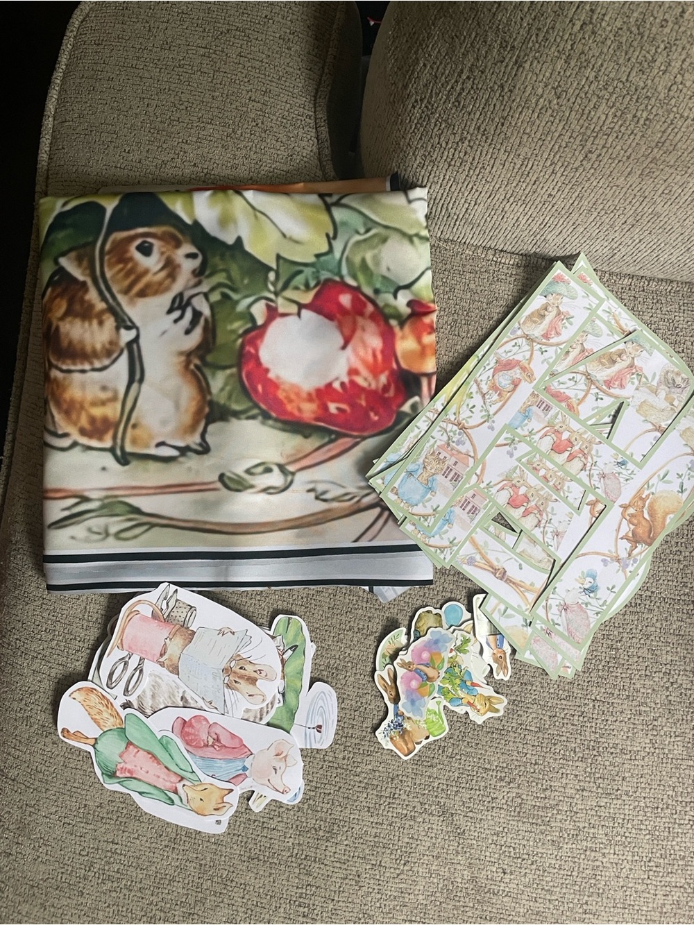 Beatrix Potter birthday decor